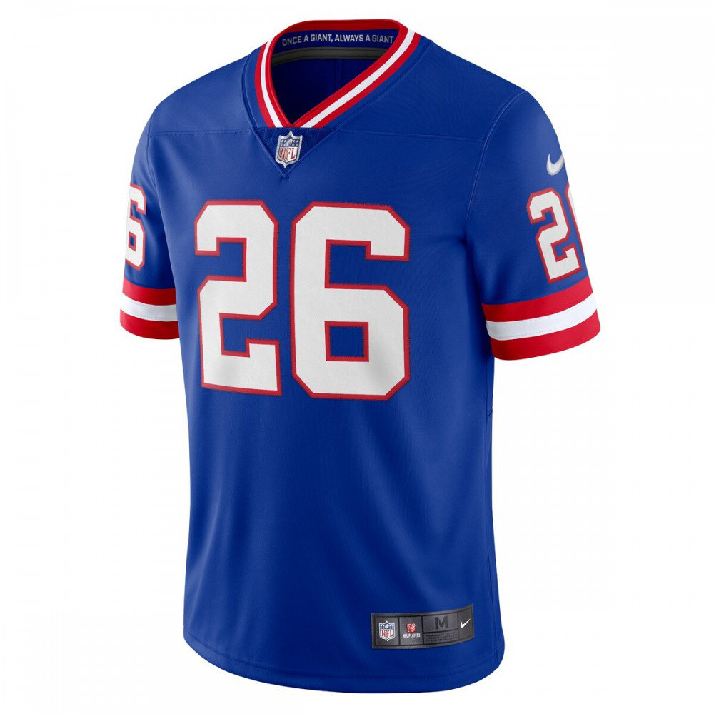Saquon Barkley New York Giants Nike Classic Vapor Limited Player Jersey - Royal-Profan Arena